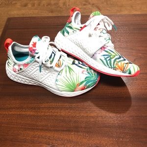 new balance floral sneakers